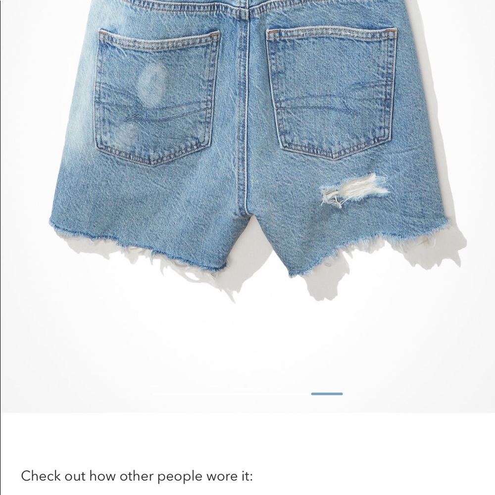 American Eagle Denim Mom Shorts - Picture 6 of 15